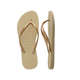 Havaianas Slim Metallic - Sand Grey/Golden