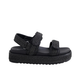 Mollini Bridgett - Black Woven - Barefoot Blvd