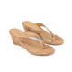 Siren Charlize Wedges - Camel/Tan Suede
