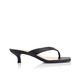 Verali Martha Kitten Heel - Black