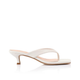 Verali Martha Kitten Heel - Chalk White