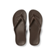 Archies Arch Support Thongs - Adults Brown - Barefoot Blvd
