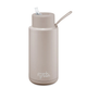Frank Green Ceramic Reusable Bottle - 34oz/1L - Moon Dust - Barefoot Blvd