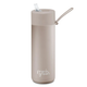 Frank Green Ceramic Reusable Bottle - 20oz/595ml - Moon Dust - Barefoot Blvd