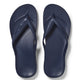Archies Arch Support Thongs - Adults Navy - Barefoot Blvd
