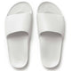 Archies Arch Support Slides - Adults White - Barefoot Blvd