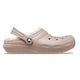 Crocs Classic Lined Clog - Adults Mushroom/Bone
