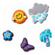 Crocs Jibbitz Charms - Chill Summer - 5 pack