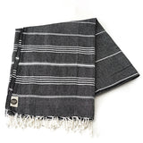 Feliz & Co Lighthouse Towel - Black - Barefoot Blvd