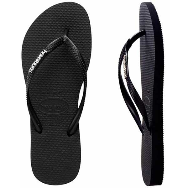 metallic silver havaianas