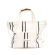 Business & Pleasure Cooler Tote Bag - Black Two Stripe
