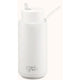 Frank Green Ceramic Reusable Bottle - 34oz/1L - Cloud - Barefoot Blvd