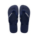 Havaianas Rubber Logo Navy/Navy/White - Barefoot Blvd