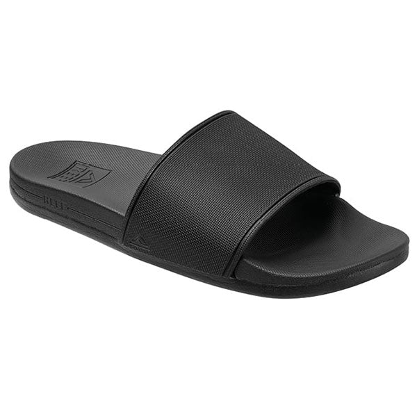 Reef Cushion Slides Black – Barefoot Blvd - Main Image
