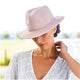Rigon Avoca Flexi Braid Fedora - Old Rose - BD435