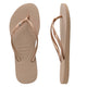 Havaianas Slim Crystal SW - Rose Gold - Barefoot Blvd