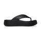 Crocs Getaway Platform Flip - Black - Barefoot Blvd