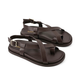 Siren Laia Sandals - Chocolate Leather - Barefoot Blvd