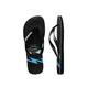 Havaianas Kids Top Bolt - Black/Blue - Barefoot Blvd