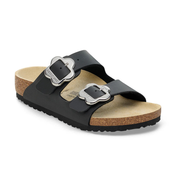 Birkenstock Arizona Flower Buckle BF - Black Kids - N