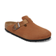 Birkenstock Boston Mixed Leather - Suede Cognac