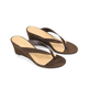 Siren Charlize Wedges - Choc Brown Suede
