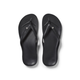 Archies Arch Support Thongs - Adults Black Crystal - Barefoot Blvd