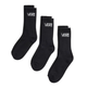 Vans Classic Crew Socks - Black - Kids 3 pack
