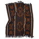 Pony Rider Seeker Travel Throw - Navy/Tan