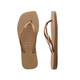 Havaianas Slim Metal Logo Square - Rose Gold
