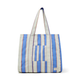 Salty Shadows Beach Bag - Blue Stripe