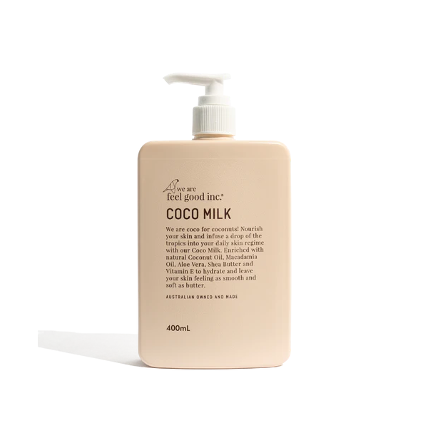 We are Feel Good - Coco Milk Moisturiser - 400ml – Barefoot Blvd