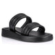 Verali Boss Flatform Slides - Black
