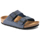 Birkenstock Arizona Birkibuc - Navy Kids - N