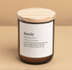 The Commonfolk Collective Dictionary Candle - Family