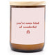 The Commonfolk Collective Happy Days Candle -Some Kind of Wonderful