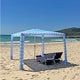CoolCabanas Large Shade - Blue Gingham