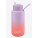 Frank Green Ceramic Reusable Bottle - 34oz/1L - Gradient Lilac/Coral