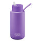 Frank Green Ceramic Reusable Bottle - 34oz/1L - Cosmic Purple