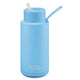 Frank Green Ceramic Reusable Bottle - 34oz/1L - Sky Blue - Barefoot Blvd