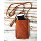 Mahiya Splendour Phone Pouch - Tan
