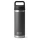 YETI Rambler Bottle 18oz/550ml - Chug Charcoal - Barefoot Blvd