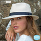 Rigon Pana-Mate Unisex Fedora - Bleach/Black BD459 - Barefoot Blvd