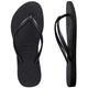 Havaianas Slim Basic - Black - Barefoot Blvd