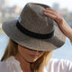 Rigon Pana-Mate Unisex Fedora - Mixed Lt Brown BD459