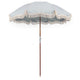 Business & Pleasure Premium Umbrella - Laurens Stripe Sage - Barefoot Blvd