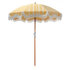 Business & Pleasure Premium Umbrella - Vintage Yellow - Barefoot Blvd