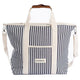 Business & Pleasure Cooler Tote Bag - Laurens Navy Stripe - Barefoot Blvd