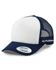 Flexfit Hi Crown Trucker - Navy//White - Barefoot Blvd