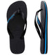 Havaianas Rubber Logo - Black/Blue - Barefoot Blvd